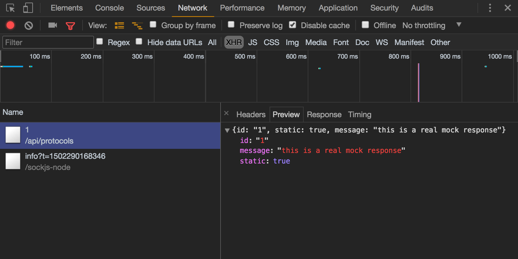 Mocking REST endpoints in web apps, the easy way